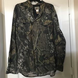 Jungle camo long sleeve shirt